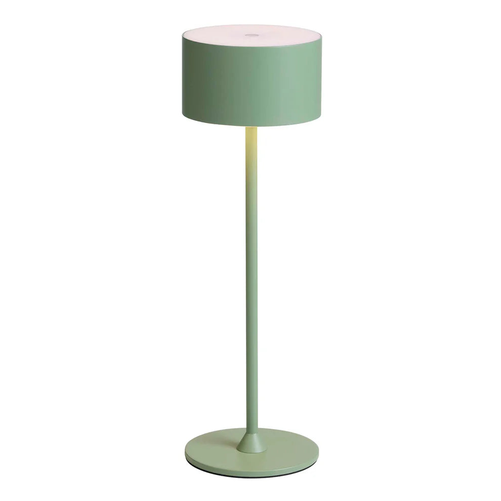 Bistro LED Bordlampe Støvet Grøn