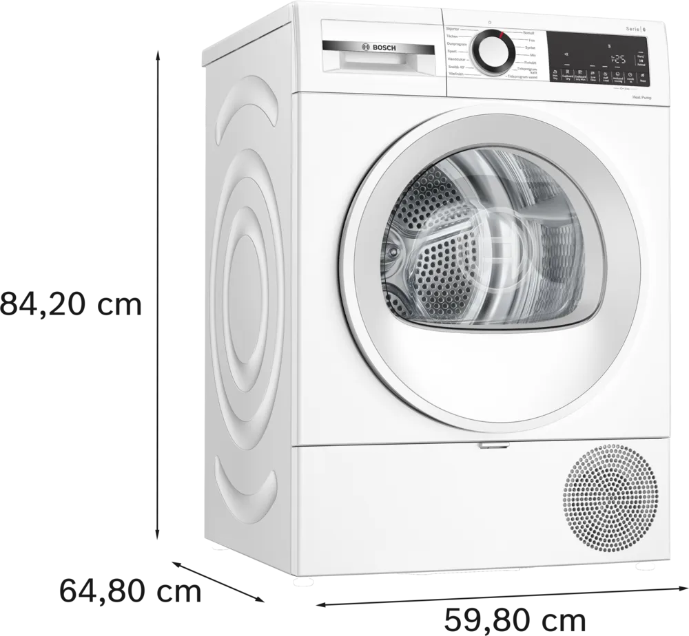 Mål på Bosch WQG2320LSN