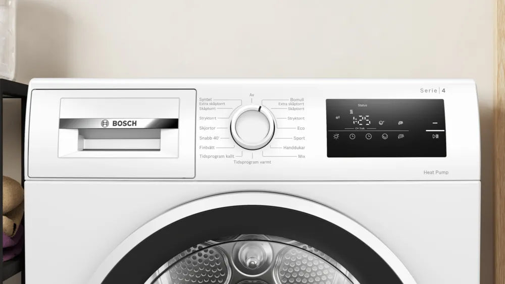 Bosch WTH85V0ISN kontrolpanel