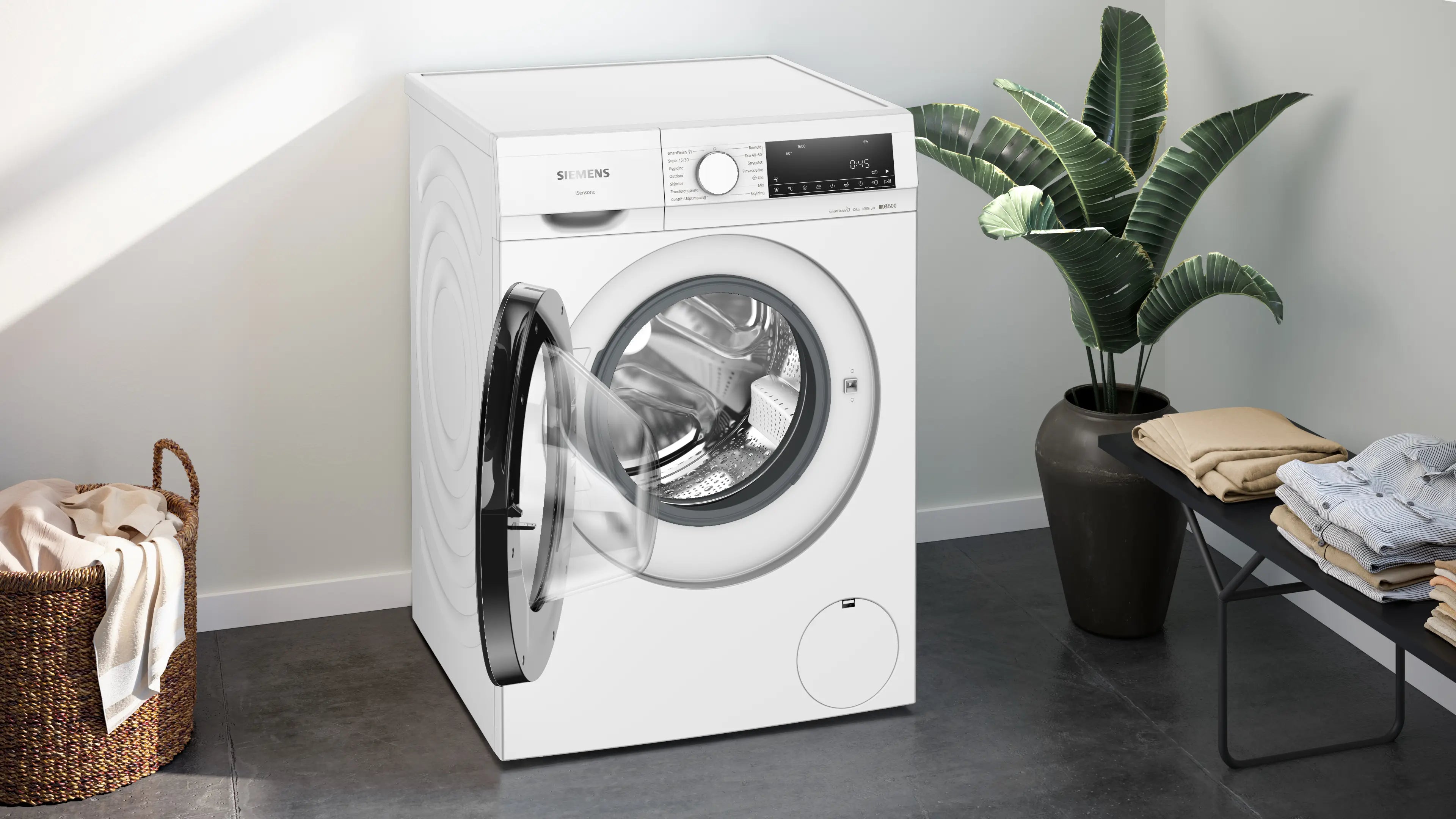 Siemens WG56G2Z2DN iQ500 placeret i badeværelset
