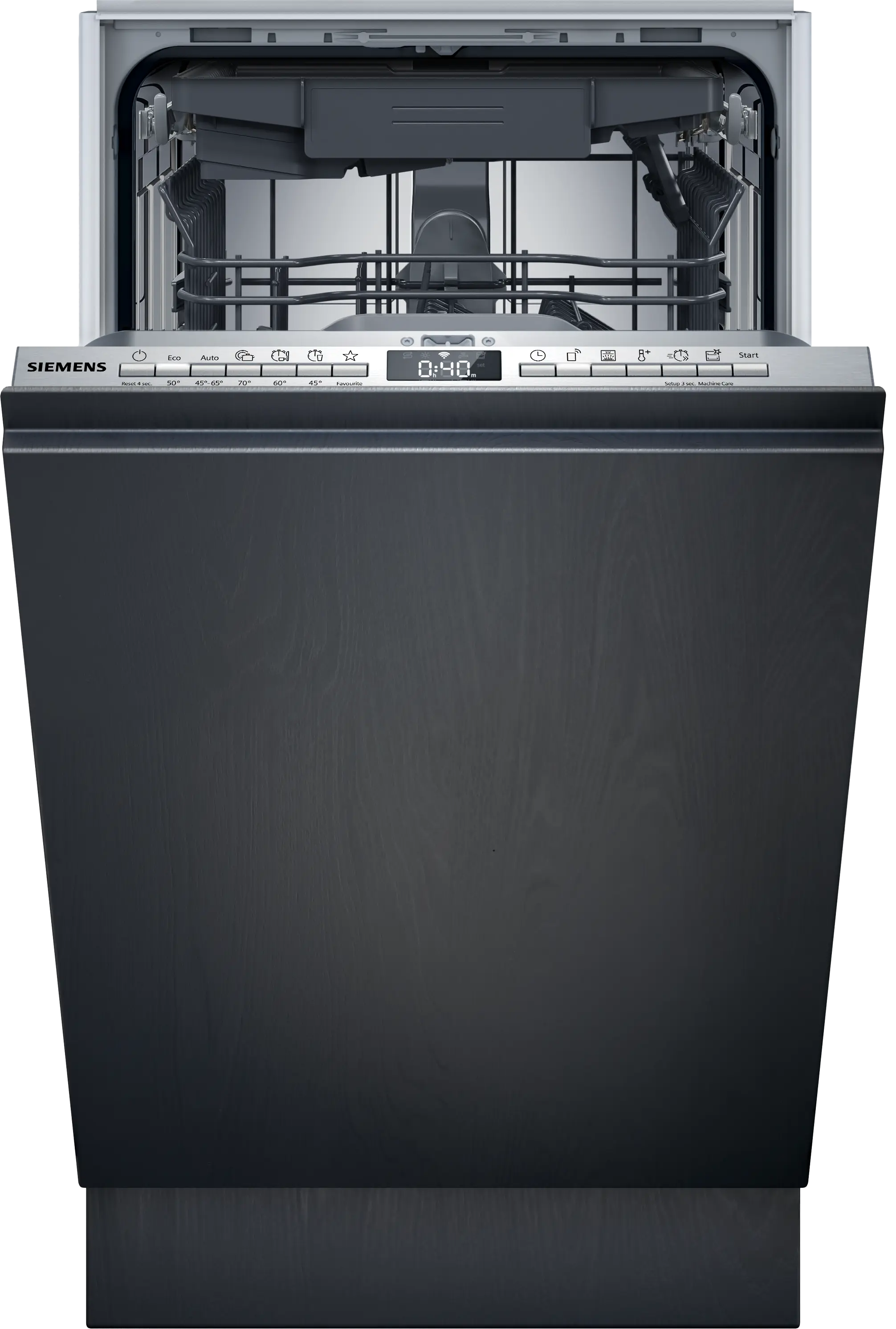 Siemens SR73EX25ME smal opvaskemaskine til integrering