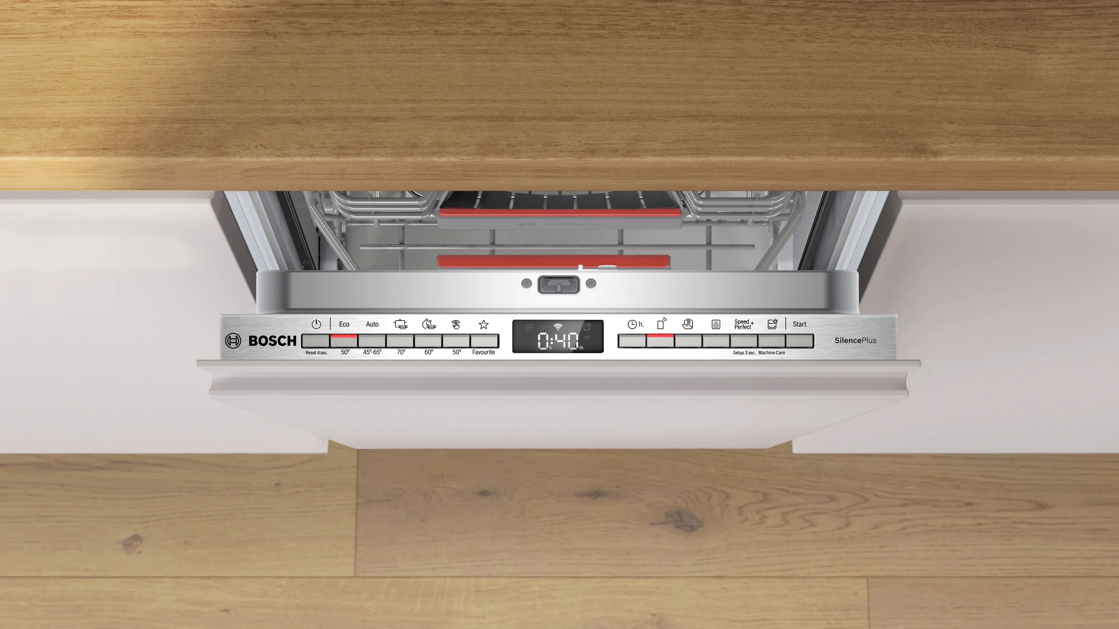 Kontrolpanelet på Bosch SPT4EMX17E