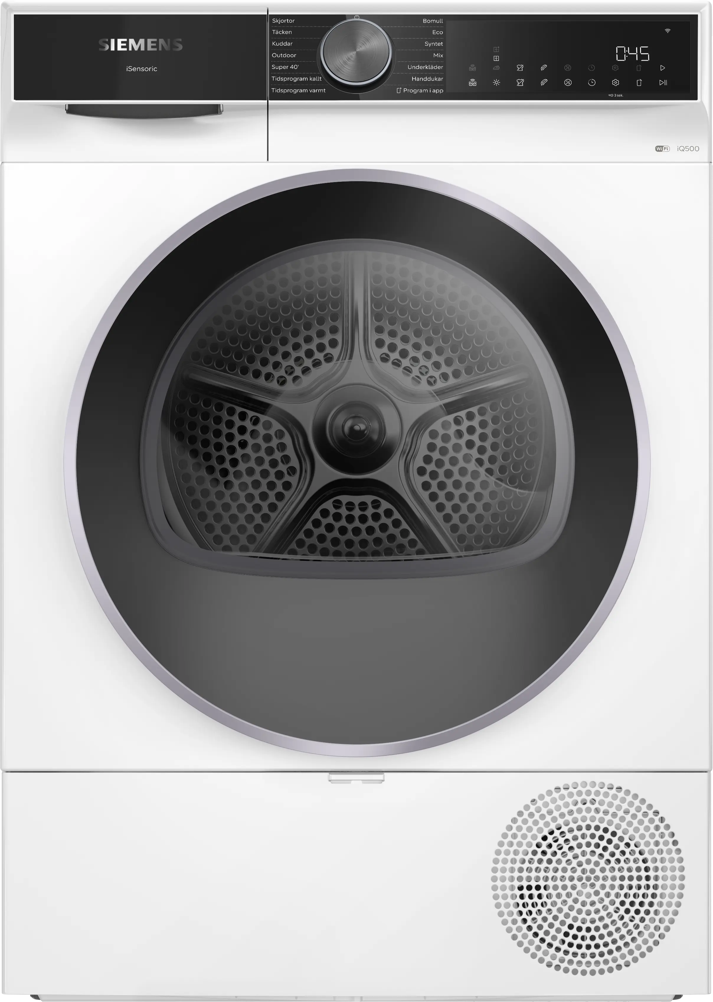 Siemens WQ42K20LSN tørretumbler med varmepumpe - 9 kg