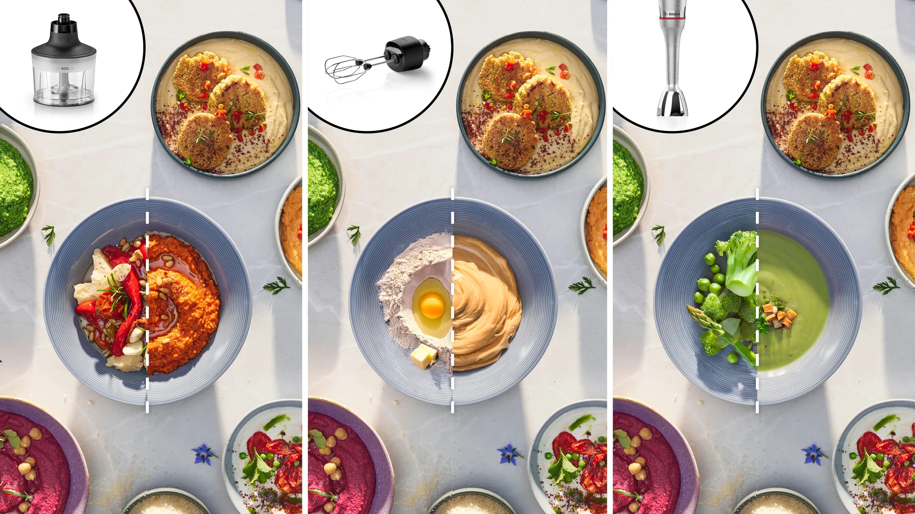 Mos, hak og blend med Bosch MSM8M934 stavblender