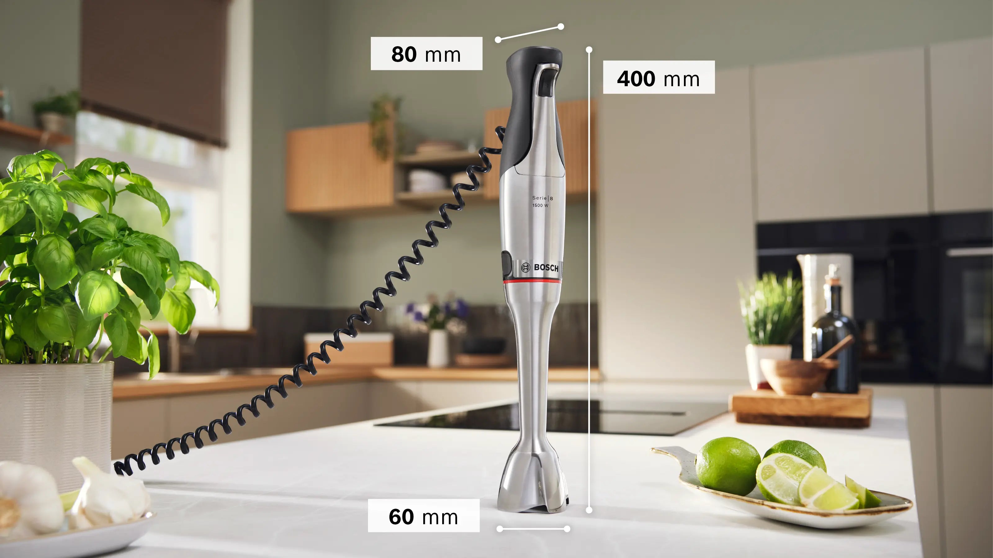 Mål på Bosch MSM8M934 stavblender