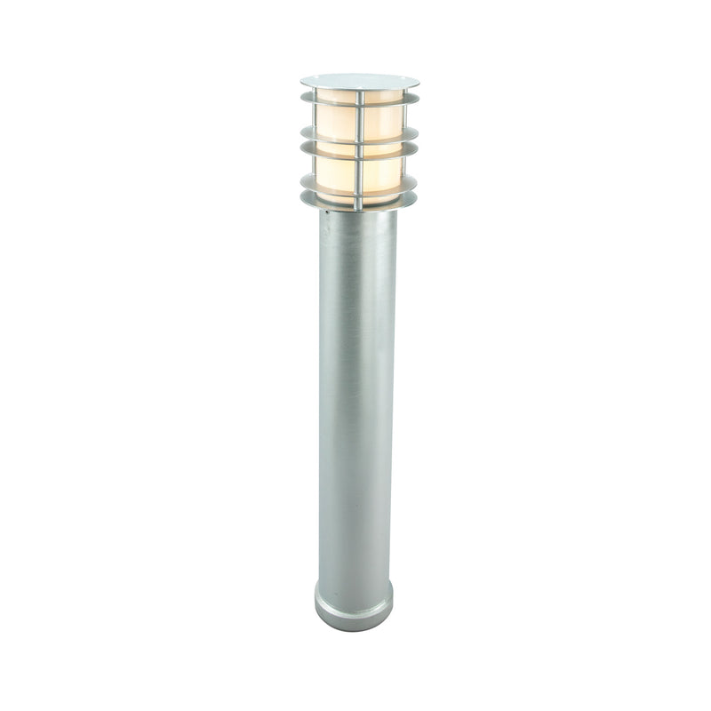 Norlys Stockholm galvaniseret stål Opal, E27 IP65 46W 85CM - Udendørslampe