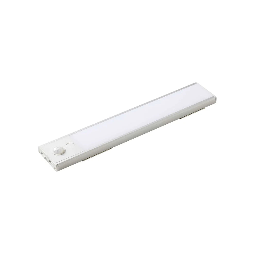 Zoomet helt ind på den unikke designet Sense LED Lysbar med sensor i Hvid