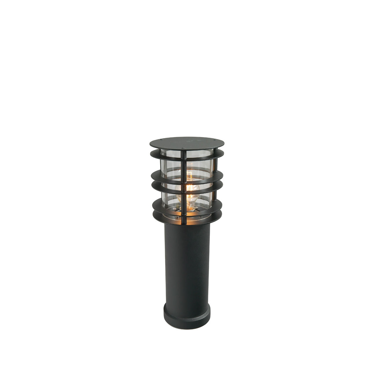 Norlys Stockholm Sort Klar, E27 IP65 46W 49CM - Udendørslampe