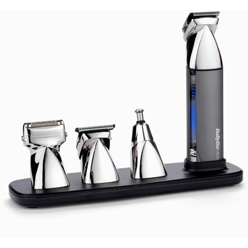 Babyliss Super X Metal multitrimmer i krom på linje