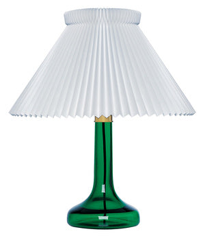 LE KLINT Model 343 Grøn Bordlampe m. Papirskærm