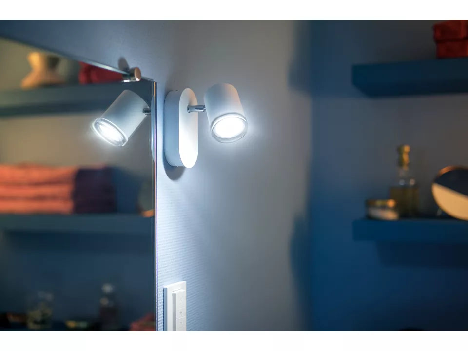 Philips Hue Adore 1-spot WA Hvid 5W 350lm v.4000K GU10