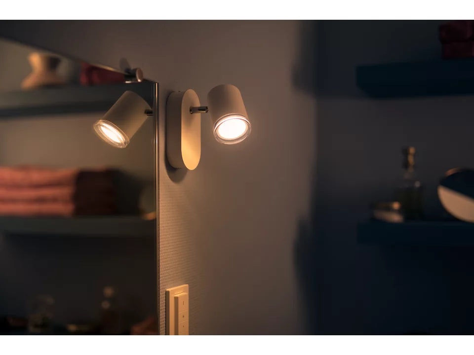 Philips Hue Adore 1-spot WA Hvid 5W 350lm v.4000K GU10