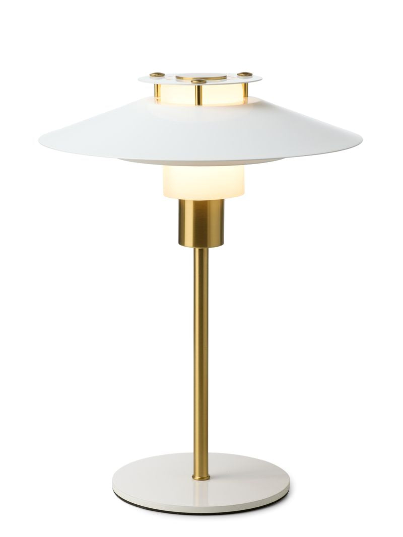 Rivoli Bordlampe Ø24 Hvid