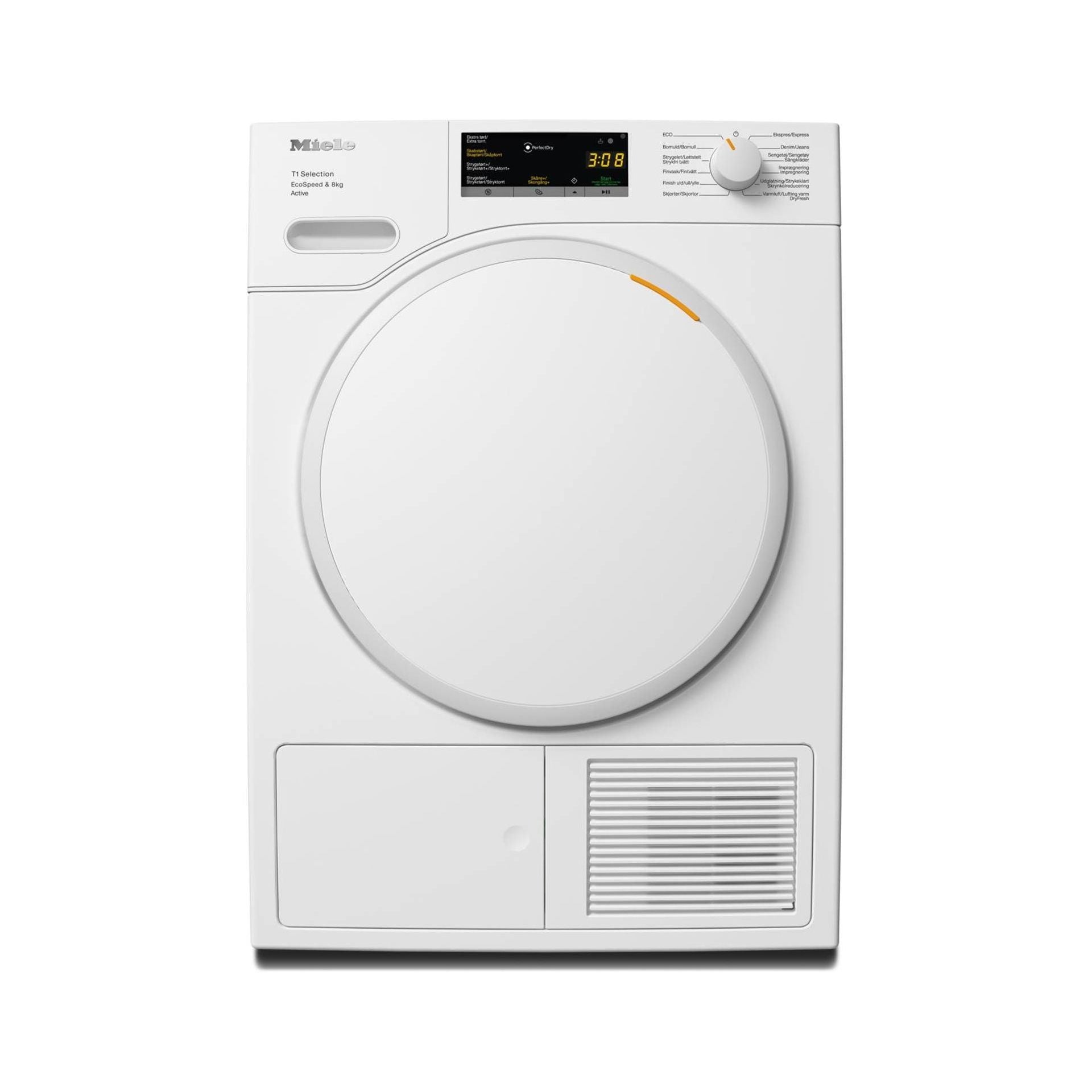 Miele TSA528 WP tørretumbler med varmepumpe – 8 kg