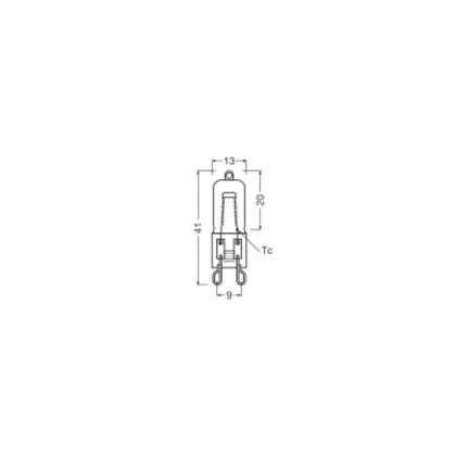 Osram Ovnpære 40W G9 490lm