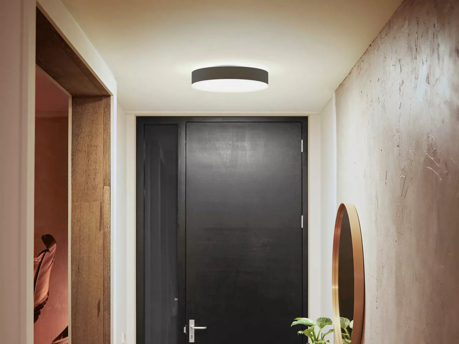 Philips Hue Enrave sort plafond LED 19.2W Ø38CM