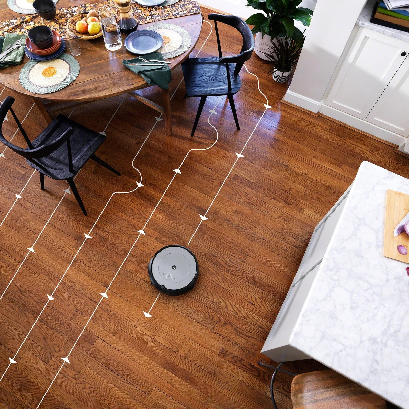 iRobot Roomba i1556+ salt robotstøvsuger kører efter intelligente parametre