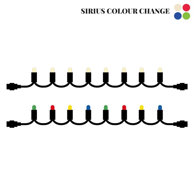 Tech-Line Supplementsæt 90 LED 9m Colour Change