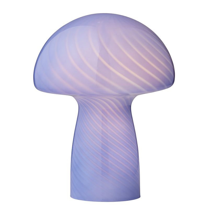 Smart farvespil i lysende mushroom lampe 