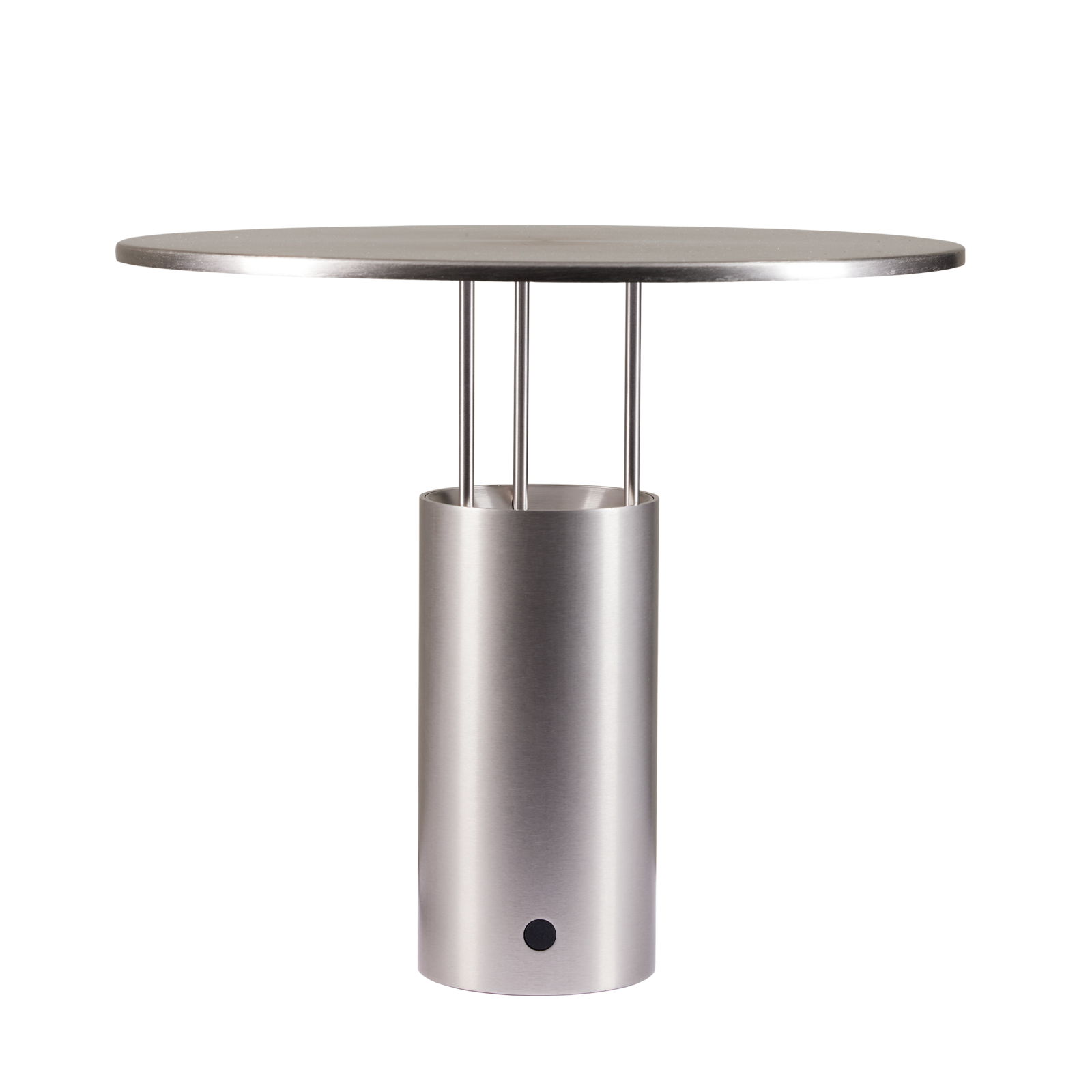 Piet Hein Tempel280 stål LED portable bordlampe