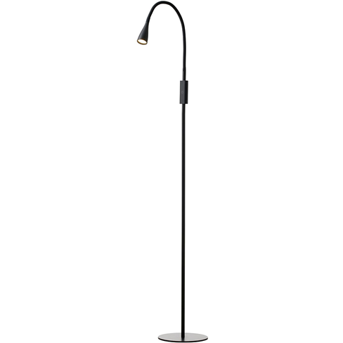 Twist Gulvlampe, LED 3.5W 150CM - Sort