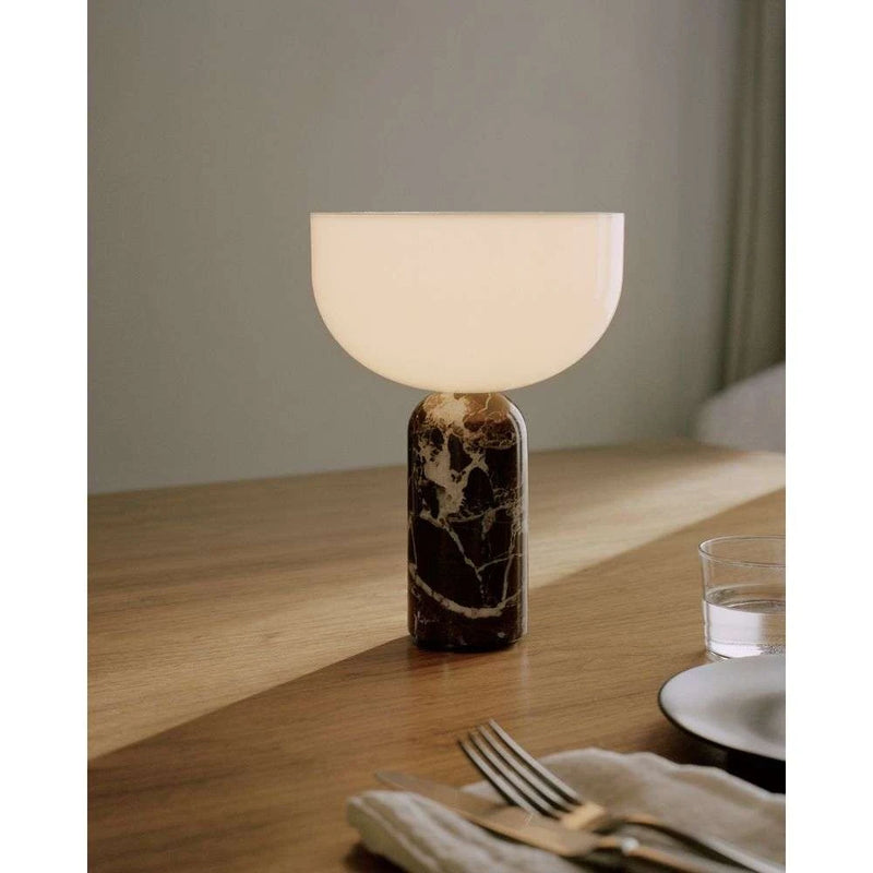 Kizu Portable Bordlampe - Rosso Levanto Marble