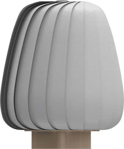 ST906 Hvid 31 cm Bordlampe