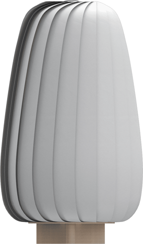 ST906 Hvid 47 cm Bordlampe