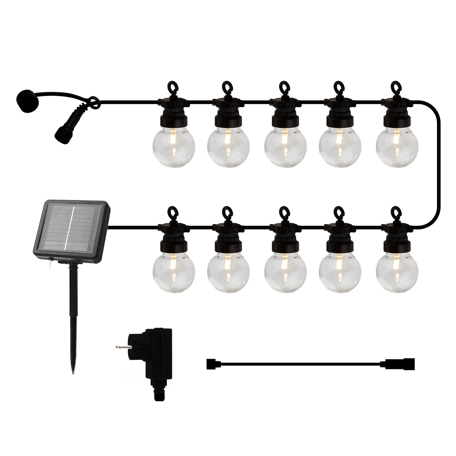 Lucas Solar/Transformer 3m klar startsæt