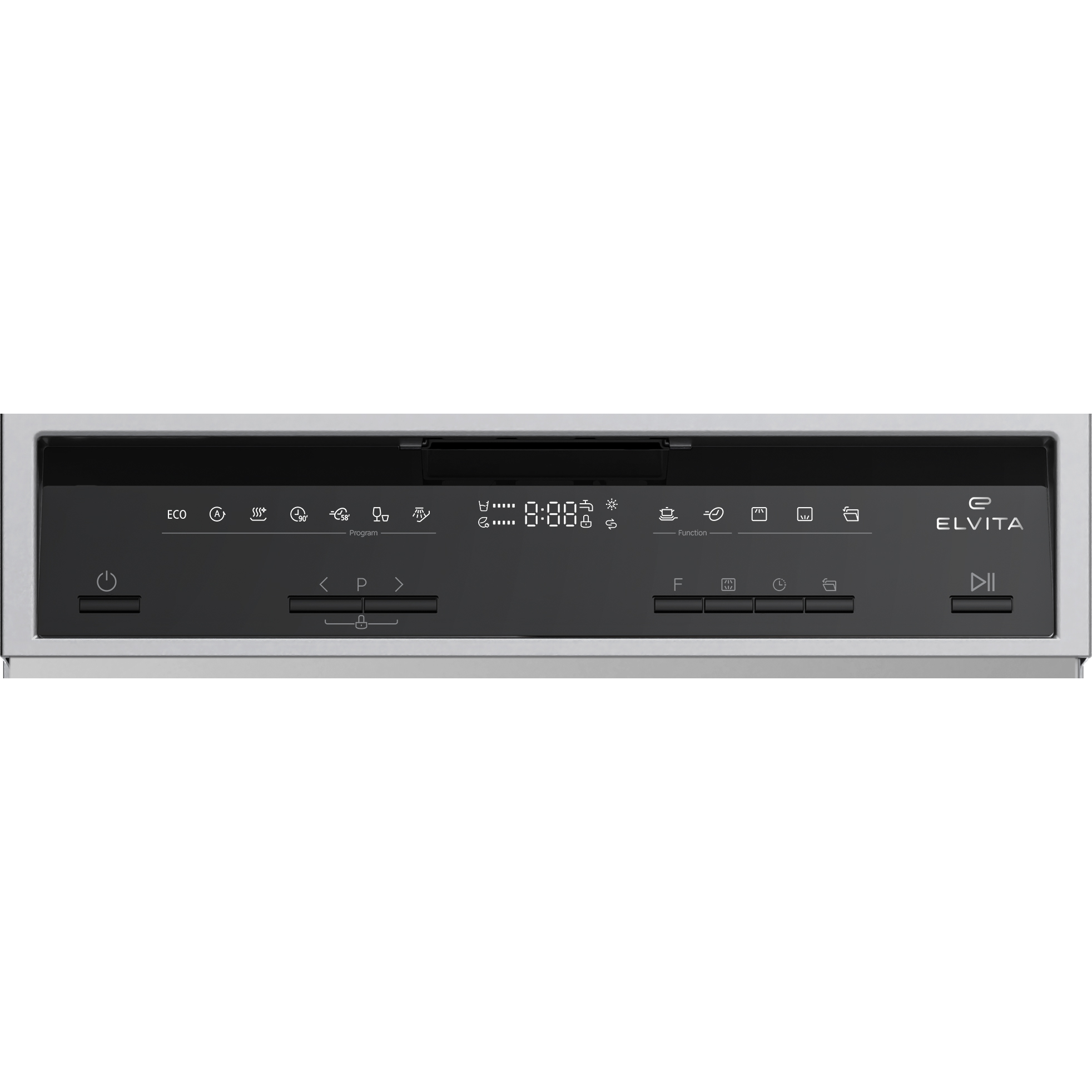 Kontrolpanelet på Elvita CDM2455X
