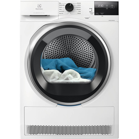 Den æstetiske Electrolux XLND64825N tørretumbler med varmepumpe