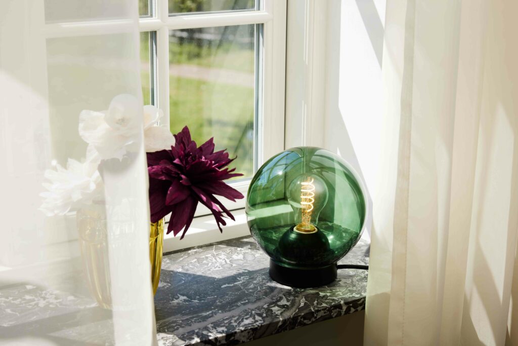 Bubbles Ø18 Bordlampe, Grøn - Halo Design