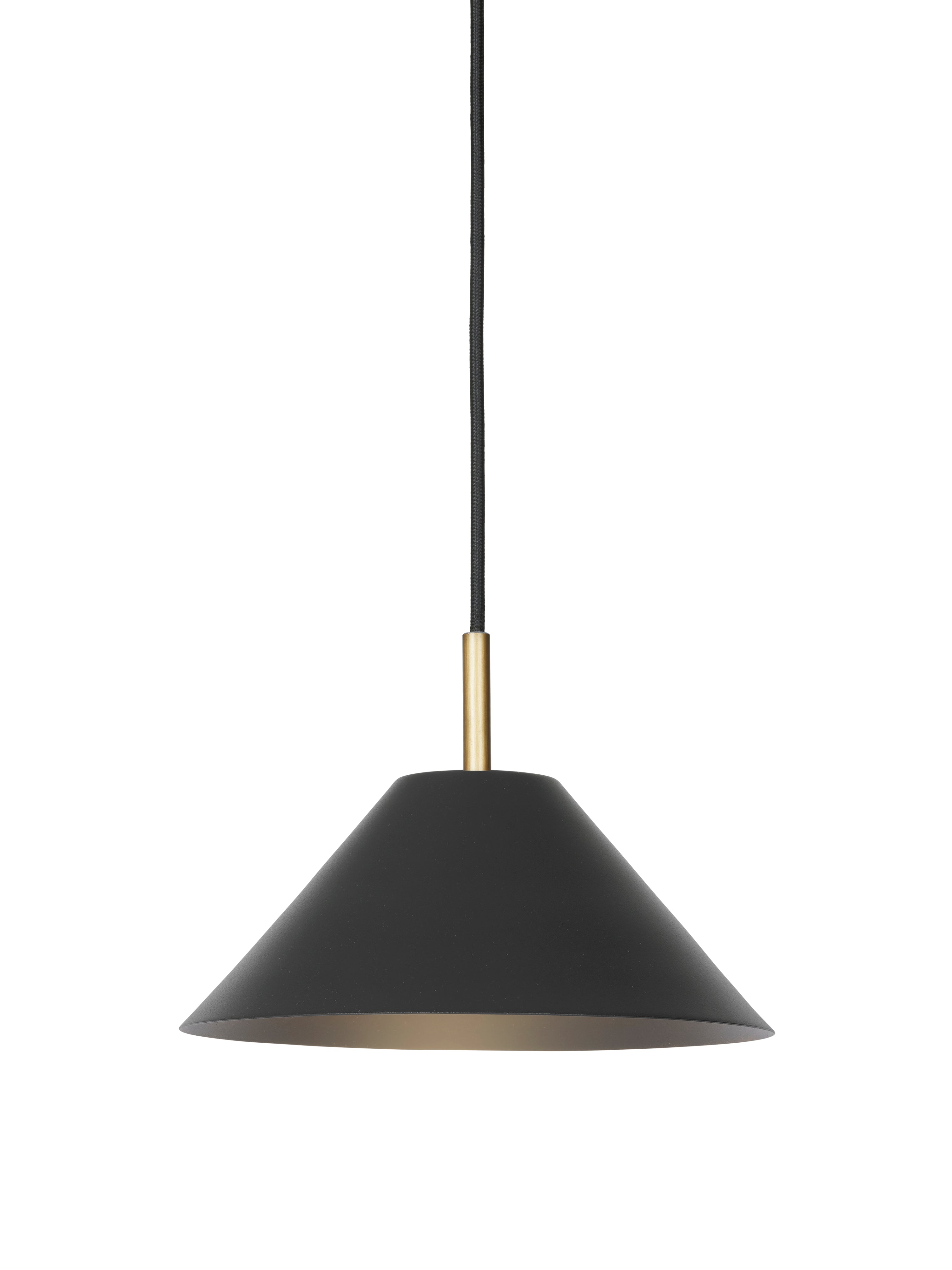 Halo Designs elegante Hygge Pendel i Graphit Sort