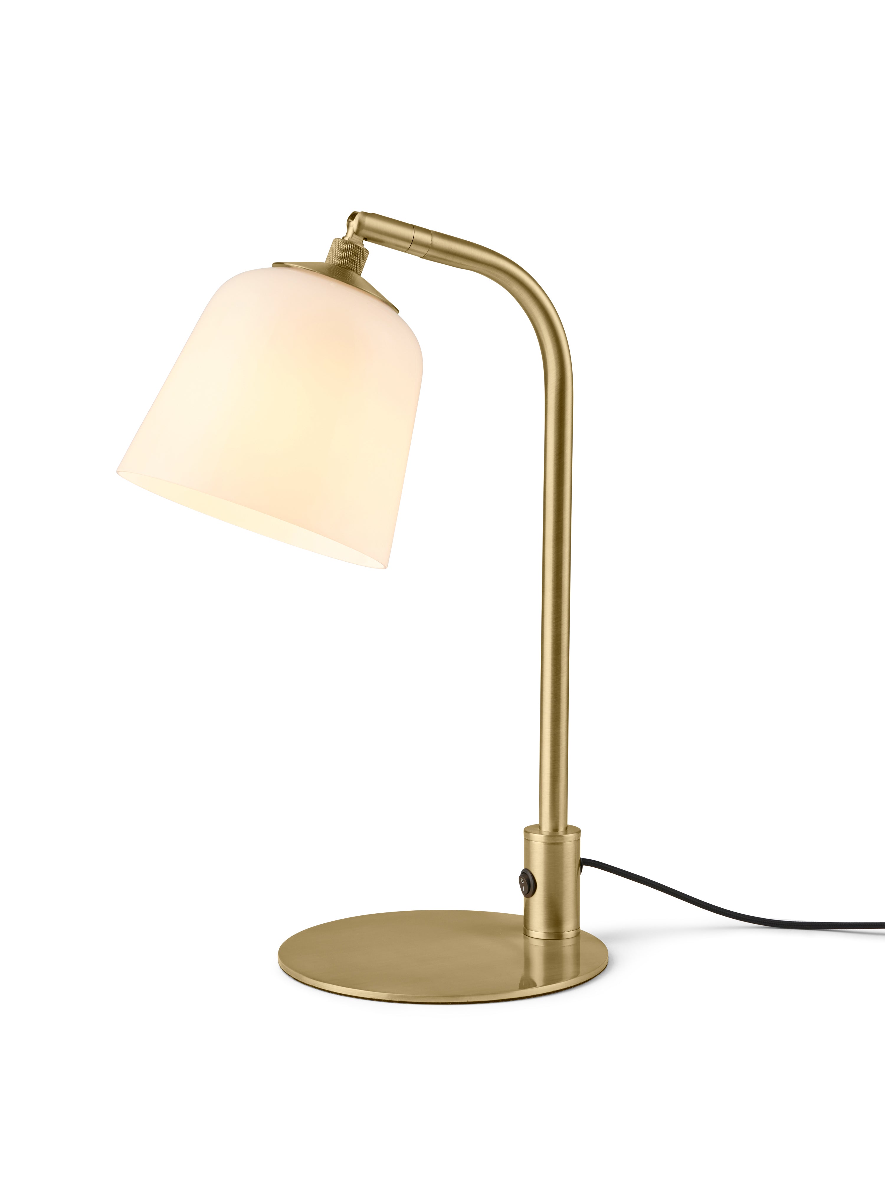 Room 49 Bordlampe Ø15 Opal/Messing