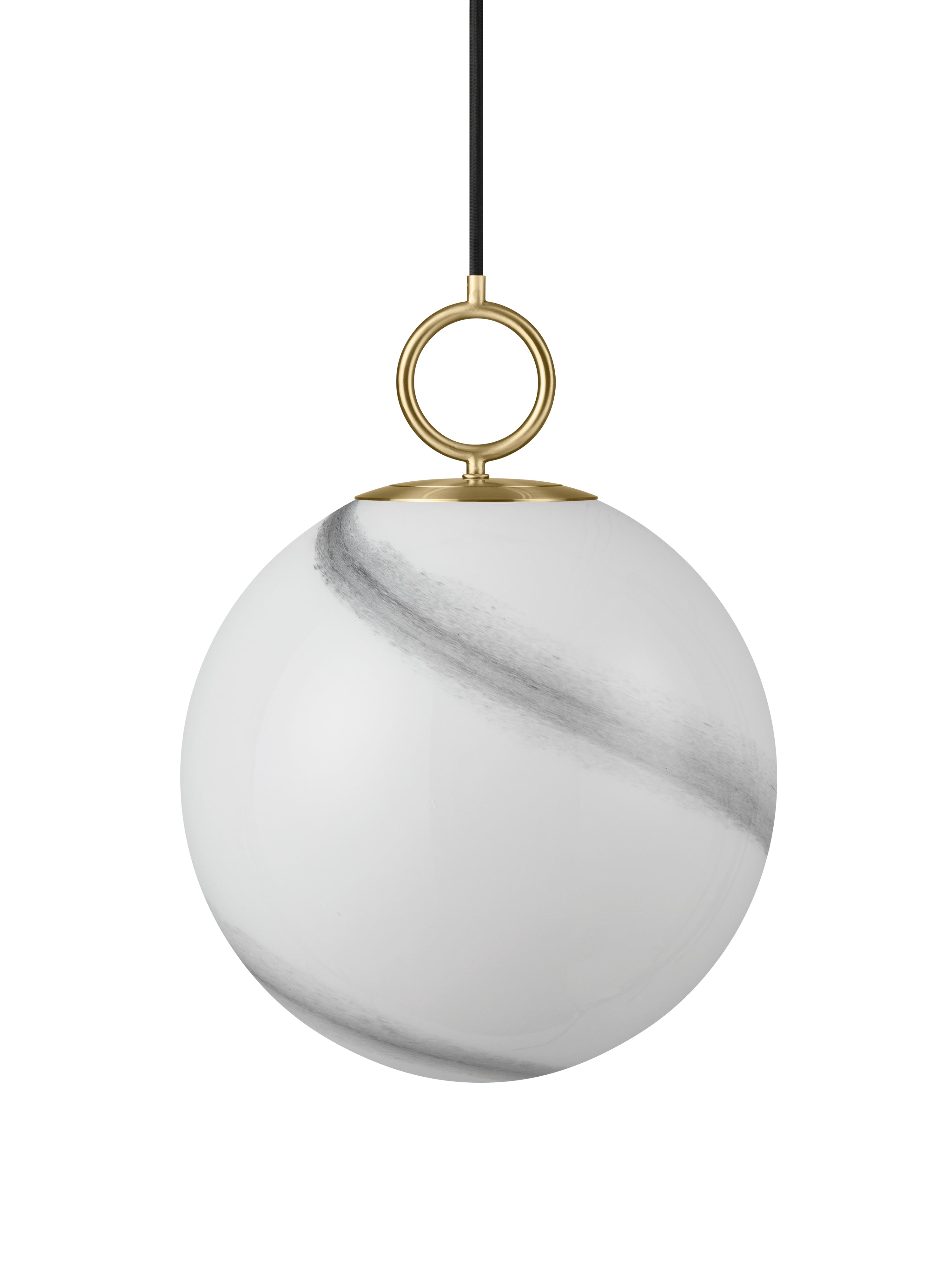 Stockholm Pendel Ø30 Marble Grey