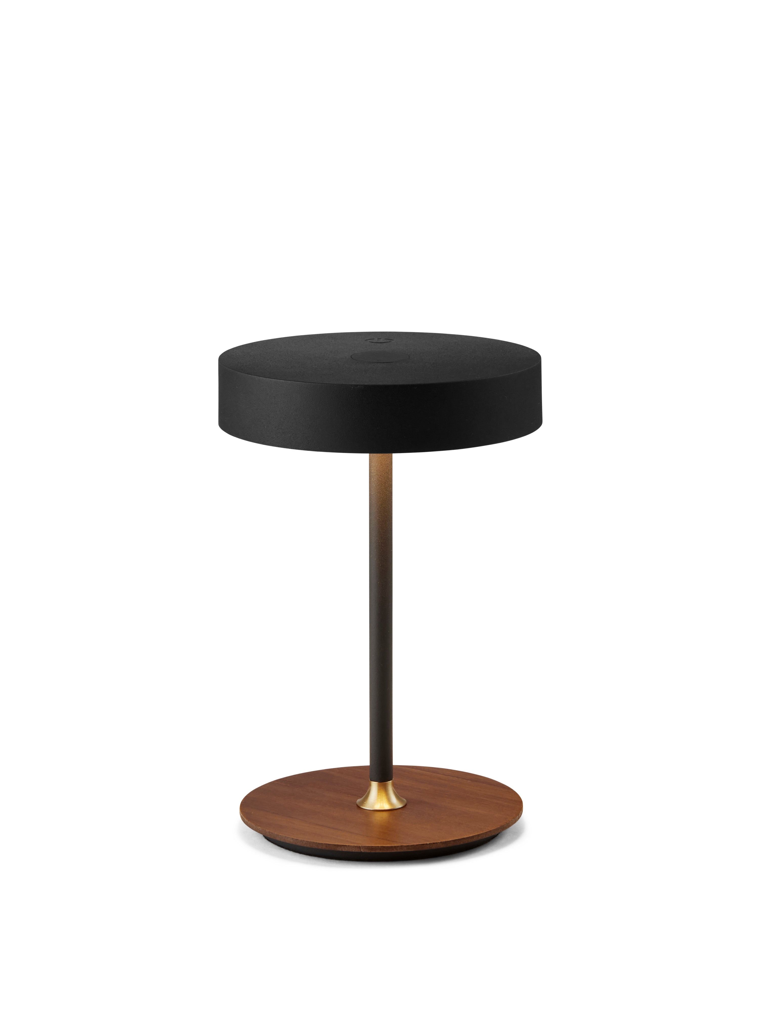 On The Move LED-bordlampe Ø13 Graphite Black