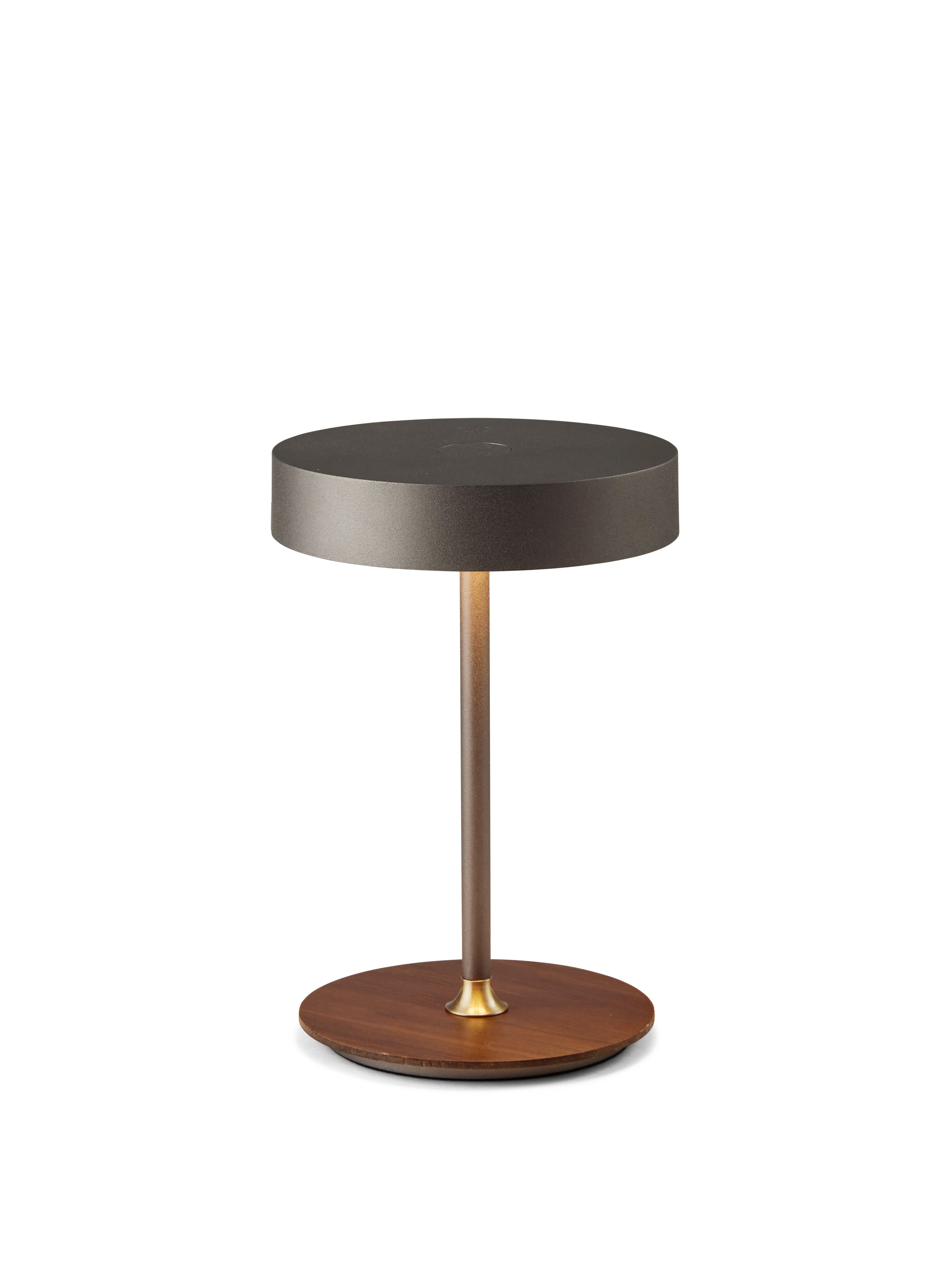 On The Move LED-bordlampe Ø13 Gun Black