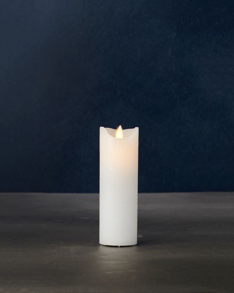 Sille Exclusive Ø5 x H15cm, Hvid - Indendørs Lys - Sirius Home
