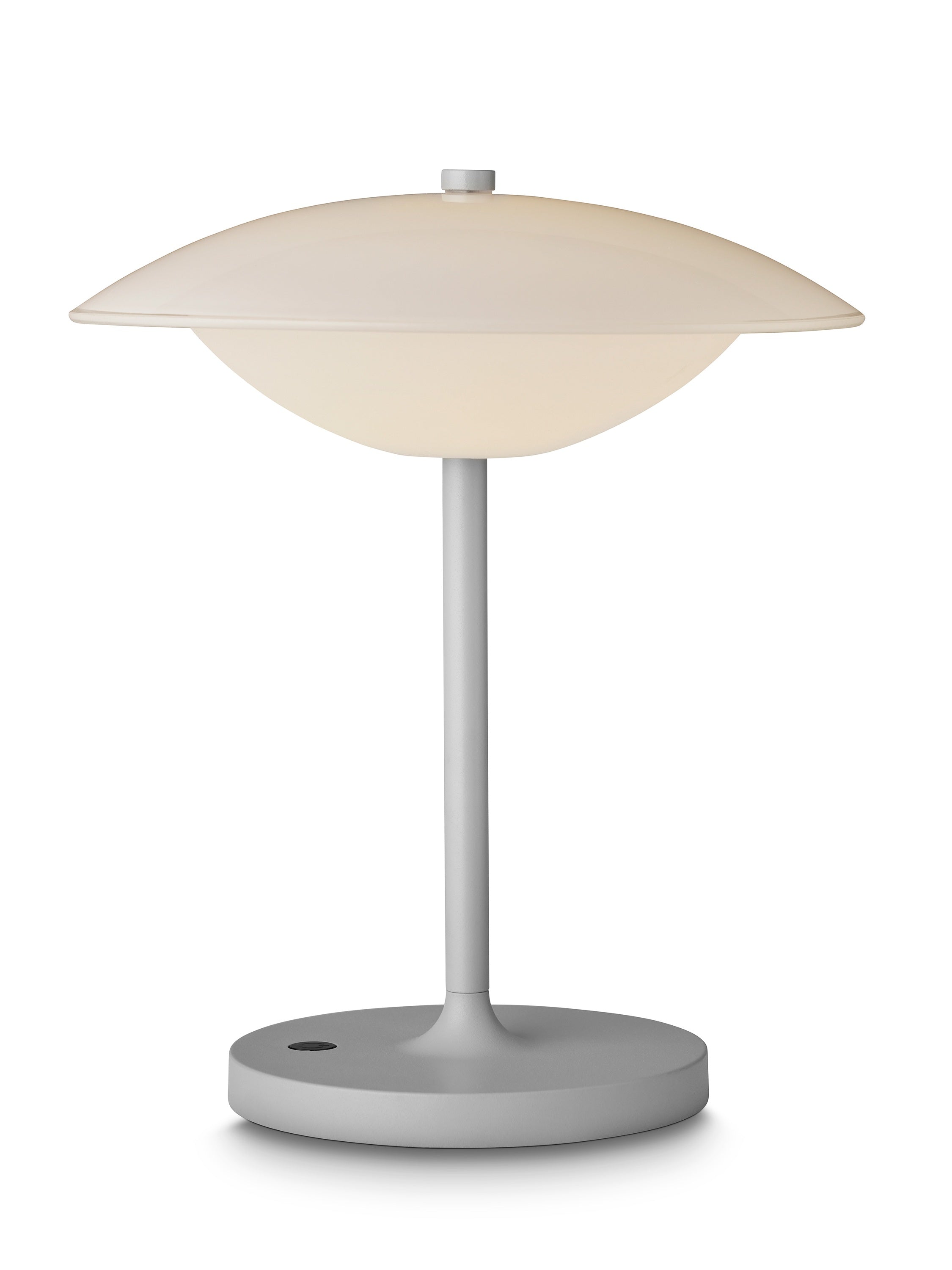 Halo Designs elegante og minimalistiske Baroni Move Portable i Varm Grå