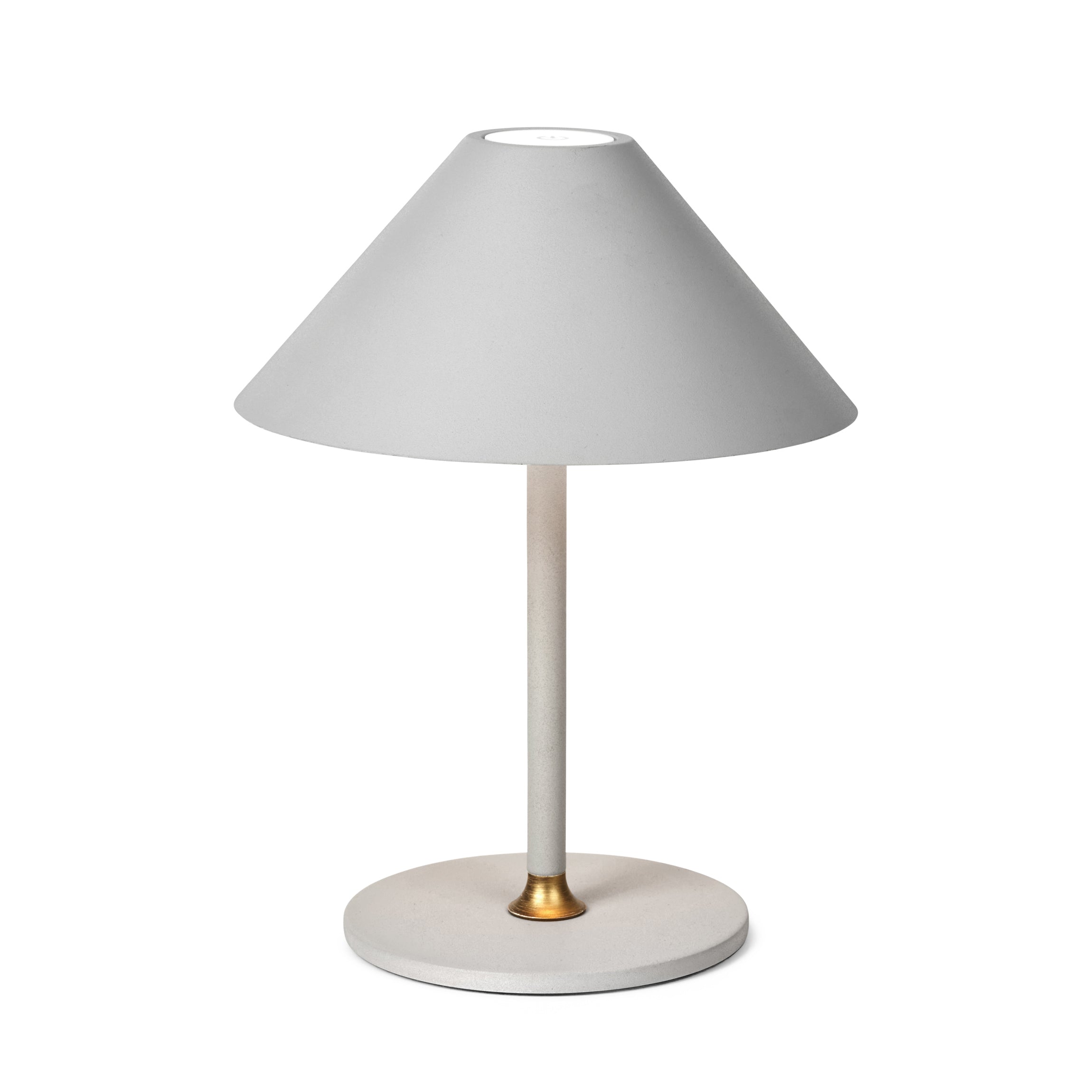 Halo Designs elegante og unikke designet Hygge Portable Ø19 i Warm Grey
