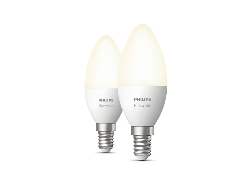 Philips Hue Kerte 5.5W E14 470lm 2-pak