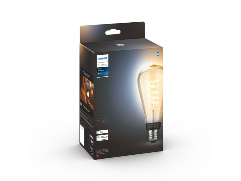 Philips Hue Filament Ambiance ST72 7W 550lm 2200-4500K E27