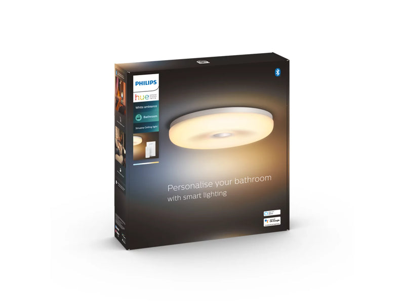 Philips Hue Strauna White Ambiance plafond Ø36 LED inkl dimmer