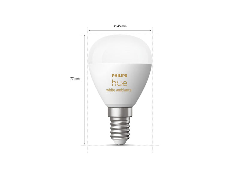 Philips Hue Ambiance Krone 5.1W E14 470lm 2-pak