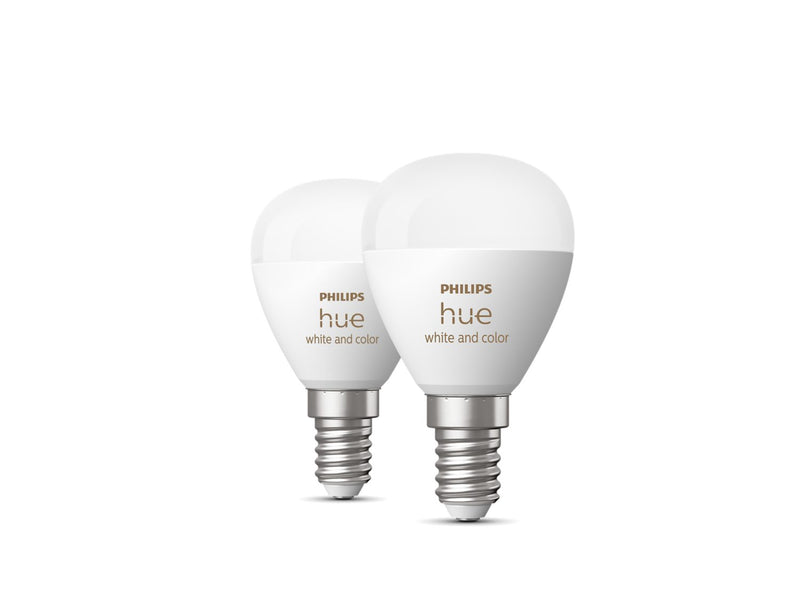 Philips Hue Colour Krone 5.1W E14 470lm 2-pak