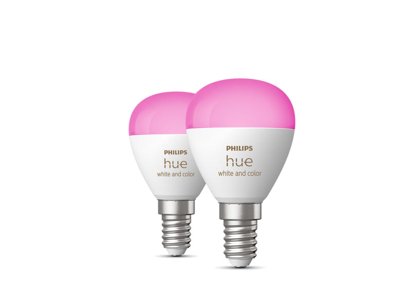 Philips Hue Colour Krone 5.1W E14 470lm 2-pak