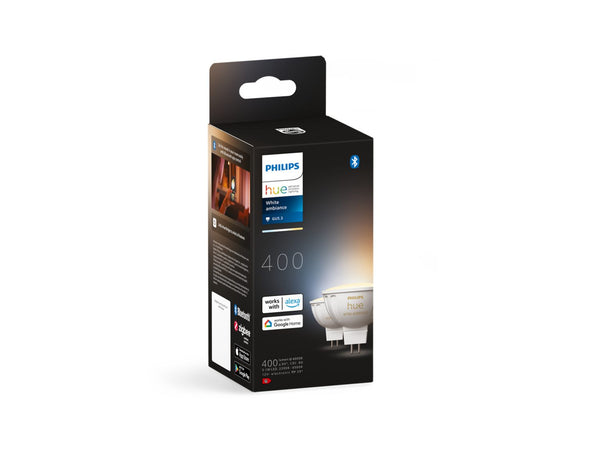 Philips Hue Ambiance MR16 5.1W GU5.3 400lm 2-pak