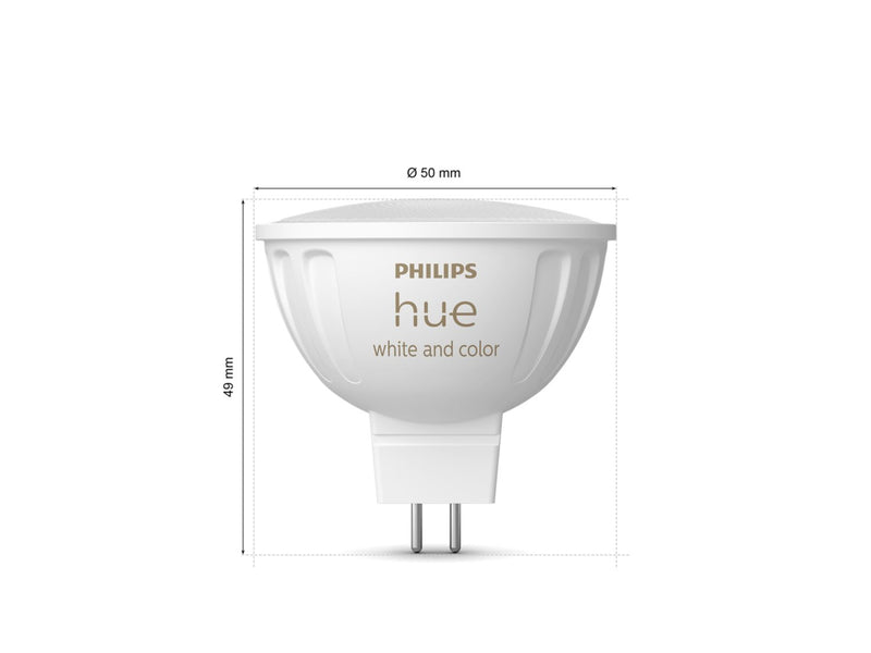 Philips Hue Colour MR16 6.3W GU5.3 400lm 1-pak