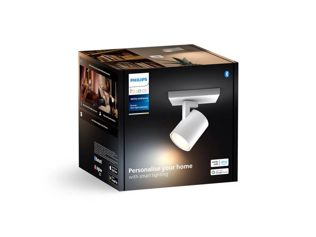 Philips Hue Runner 1-Spot Hvid WA (excl.Dim Switch)