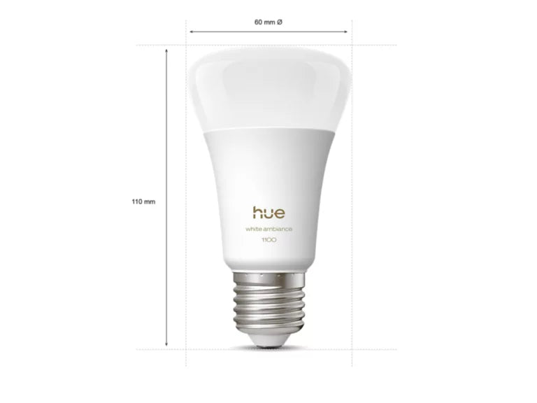 Philips Hue Standard WA 8,1W 1100lm E27 1pak
